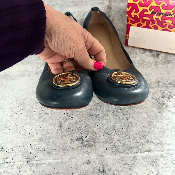 Tory Burch Nellie Nappa ballet flat size 9 - Picture 3 of 7